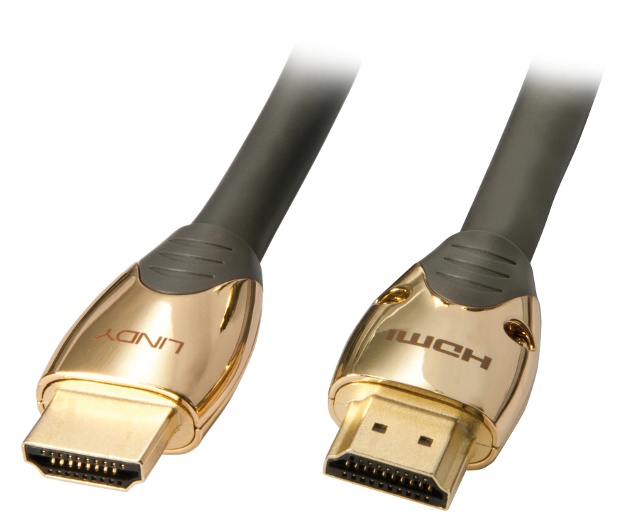 Imagine Cablu HDMI 4K cu Ethernet GOLD T-T v2.0 7.5m, Lindy L37855